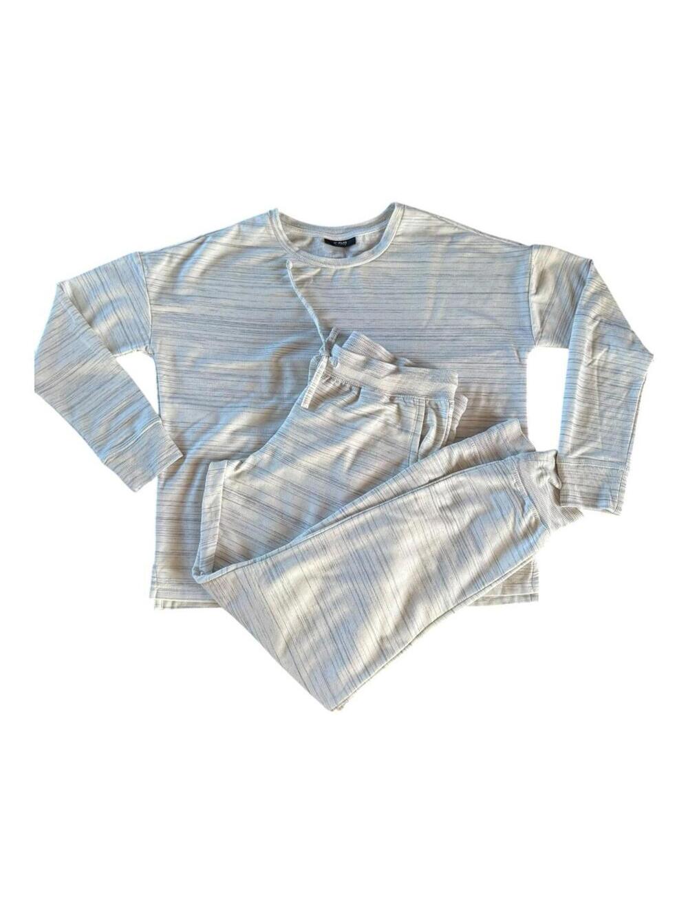 Alfani | Women's Gray & White Lounge PJ set | Size M | 1056